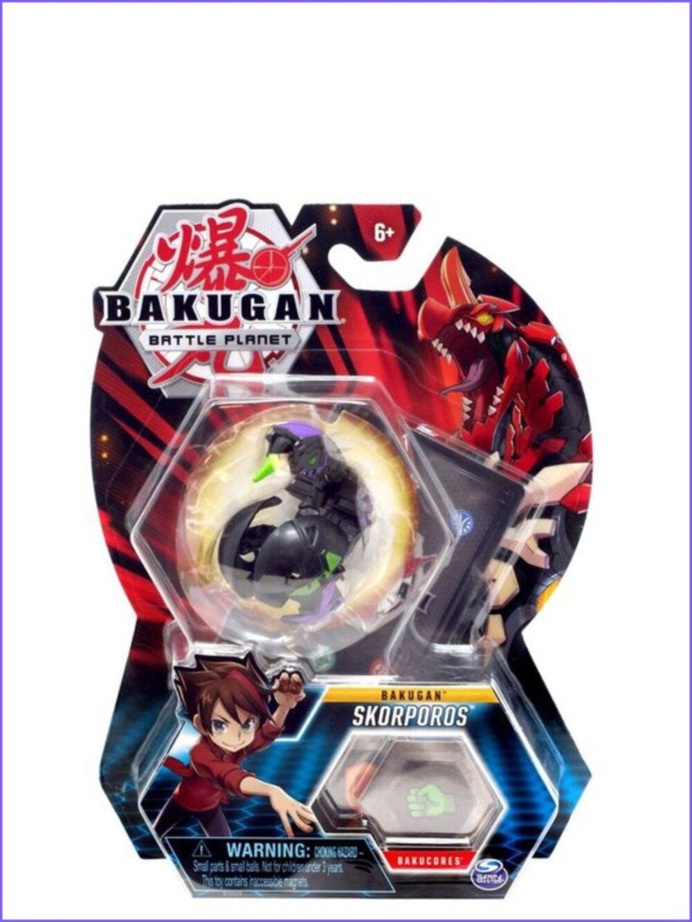 Bakugan Battle Planet Skorporos w/Trading cards New in Box For Age 6+